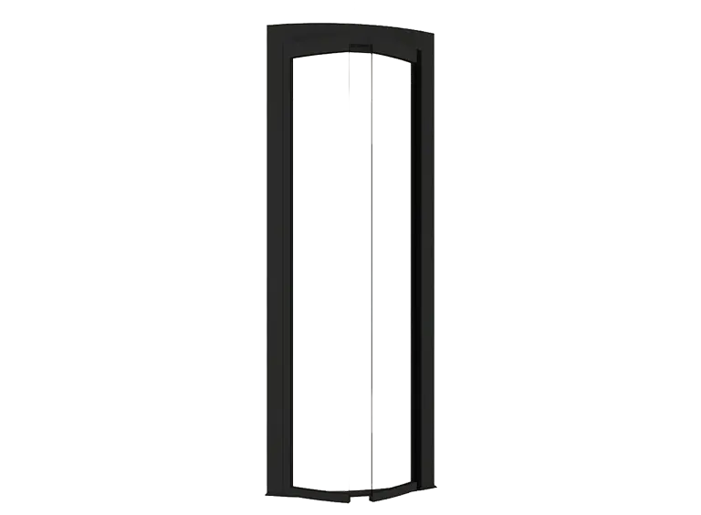 Automatic swing door opening